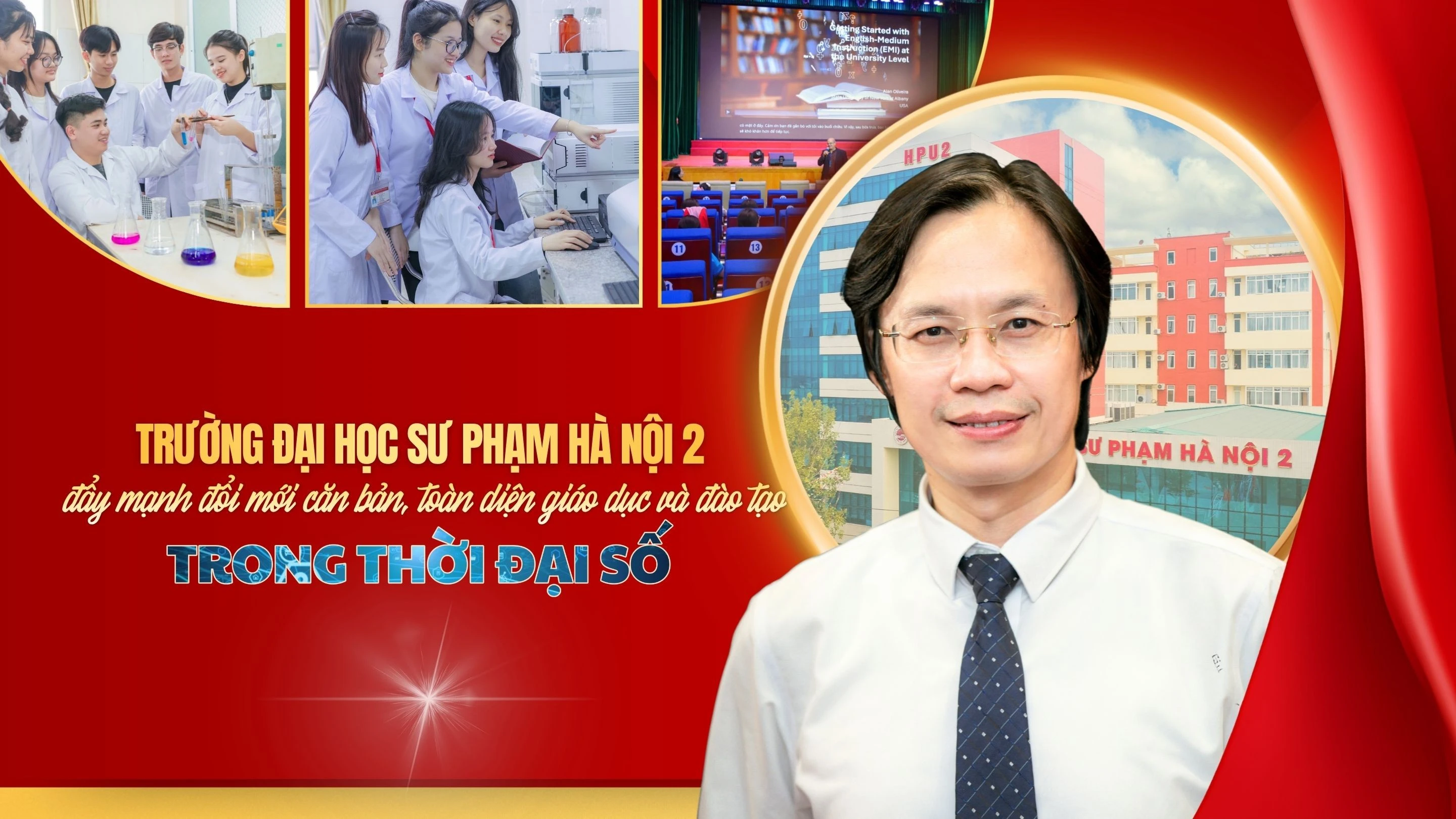 HPU2 tiếp tục đẩy mạnh đổi mới căn bản, toàn diện giáo dục và đào tạo trong thời đại số
