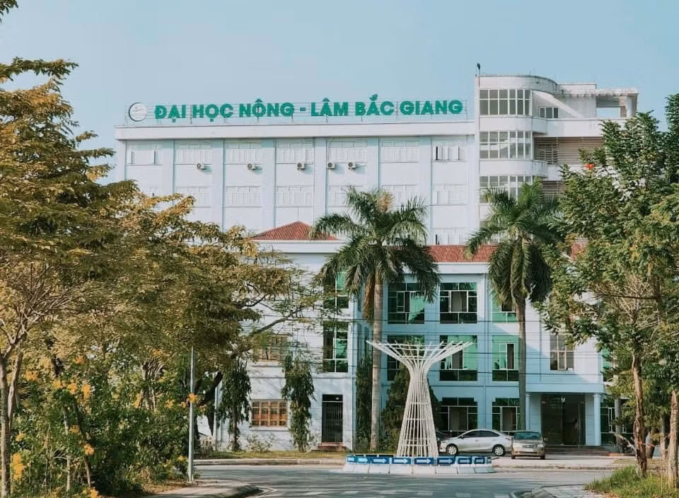 Trường Đại học Nông - Lâm Bắc Giang. Ảnh: website nhà trường