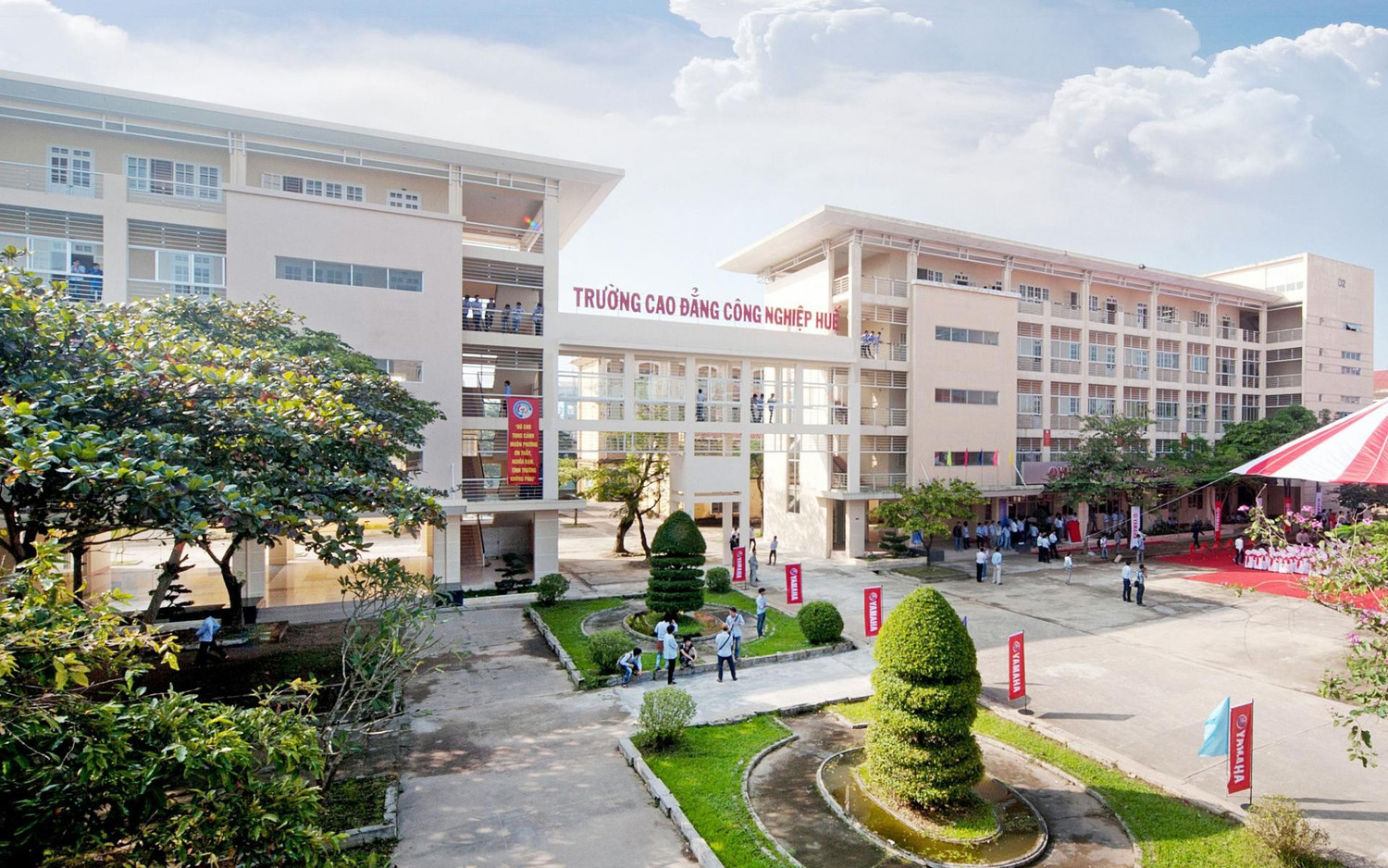 Trường Cao đẳng Công nghiệp Huế. Ảnh: website nhà trường