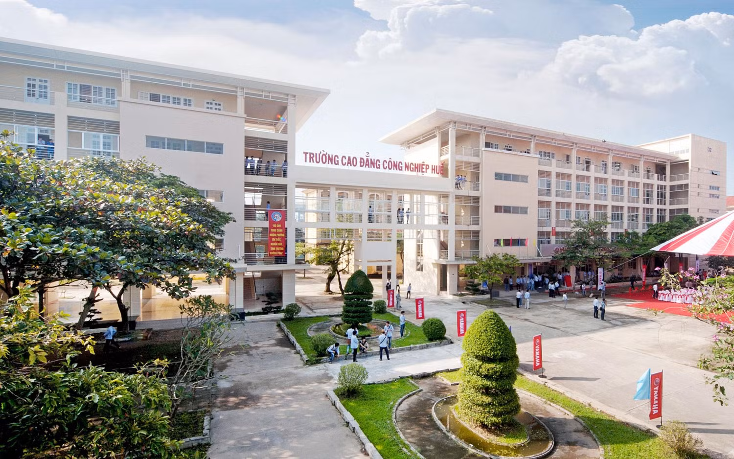 Trường Cao đẳng Công nghiệp Huế. Ảnh: website nhà trường