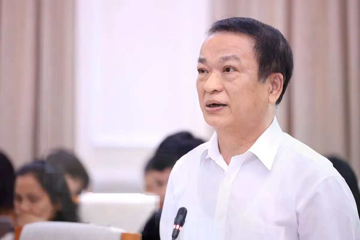 Giáo sư, Tiến sĩ Phạm Hồng Quang - Chủ tịch Hội đồng Giáo sư ngành Khoa học Giáo dục năm 2025, nguyên Giám đốc Đại học Thái Nguyên. Ảnh: Trần Hiệp