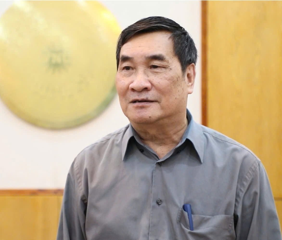 Giáo sư, Viện sĩ Đào Trọng Thi - nguyên Ủy viên Trung ương Đảng, nguyên Chủ nhiệm Ủy ban Văn hoá, giáo dục, thanh thiếu niên và nhi đồng (nay là Ủy ban Văn hoá và Xã hội) của Quốc hội; nguyên Giám đốc Đại học Quốc gia Hà Nội. Ảnh: VNU