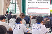 Tạp chí băn khoăn chương trình song bằng, CĐ Đà Lạt nói đang rà soát và chuẩn hóa thông tin trên web