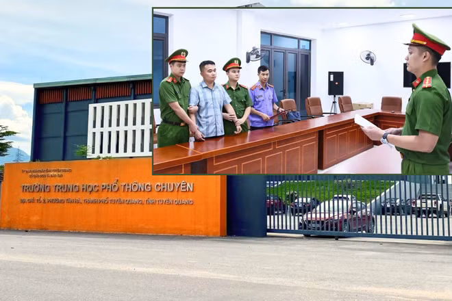 Vụ vi phạm tại điểm thi Trường THPT Chuyên Tuyên Quang: Khởi tố thêm 15 bị can