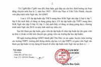 Ngành giáo dục TPHCM tập huấn ra đề kiểm tra Ngữ văn, giáo viên cần lưu ý gì?