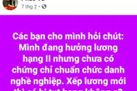 Thông tư mới khiến nhiều giáo viên cấp 2 lo lắng rớt hạng II xuống hạng III