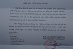 Bí thư huyện Hậu Lộc chỉ đạo vào cuộc vụ cô giáo bị hạ thi đua vì chống tiêu cực