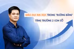 GDĐH trong đường băng tăng trưởng 2 con số dưới góc nhìn của Phó Giám đốc Đại học Kinh tế Quốc dân 