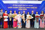 Lễ trao quyết định bổ nhiệm chức danh giáo sư, phó giáo sư năm 2025 tại Trường Đại học Khoa học tự nhiên, Đại học Quốc gia Thành phố Hồ Chí Minh. Ảnh: VNUHCM-US