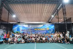 Học viên sau đại học của Trường Đại học Thương mại tranh tài tại giải Pickleball lần thứ nhất