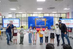 HS tiểu học hào hứng dự vòng thi đấu trực tiếp cuộc thi Phóng viên Can trường