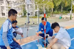 Dự án "Đo đạc ngoài trời": Học Toán thú vị theo cách của học sinh THPT Ban Mai