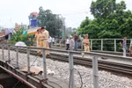 Nam thanh niên bị tàu hỏa đâm tử vong khi bất cẩn băng qua đường sắt