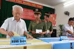 2 cử tri 116 tuổi vẫn tham gia bỏ phiếu ở TP.Hồ Chí Minh