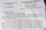 Cảnh cáo giáo viên làm lộ đề kiểm tra học kỳ 1 ở Khánh Hòa