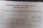 Giáo viên trường Nguyễn Hữu Tiến vẫn còn dạy thêm ở nhà