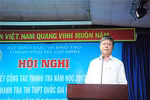 Ông Nguyễn Văn Hiếu nói trừ tiểu học, tất cả các giáo viên đều có quyền dạy thêm