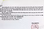 Giả mạo con dấu, chữ ký để kêu gọi phụ huynh nộp hàng trăm triệu đồng