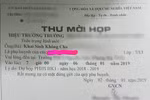 Kính mời phụ huynh em: KHAI SINH KHÔNG CÓ CHA