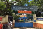Bên trong Trường tiểu học Phước Vĩnh An tồn tại nhiều chuyện gian dối