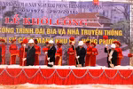 Xây Đài bia và Nhà truyền thống di tích lịch sử cách mạng B1- Hồng Phước