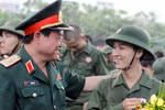 Rộn ràng ngày hội giao quân