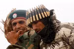 Máy bay NATO đánh chặn một tên lửa đạn đạo Scud của Gaddafi