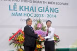 Tưng bừng lễ khánh thành và khai giảng trường PT Đoàn Thị Điểm Ecopark