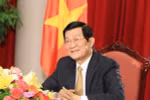 Chủ tịch nước: Biển Đông là vấn đề Việt Nam luôn quan tâm