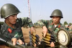 Chùm ảnh Lữ đoàn Phòng không 241 trực Tết