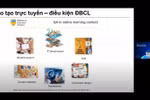 Đảm bảo chất lượng trong đào tạo trực tuyến phải gắn với chuẩn đầu ra