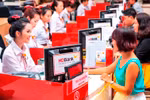 Ấn tượng nữ nhân viên ngân hàng HDBank xinh đẹp 