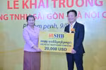 SHB khai trương ngân hàng 100% thứ 2 tại nước ngoài