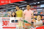 Hoàn tiền 30% tại Lotte Mart khi chi tiêu bằng thẻ quốc tế Maritime Bank 