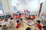 Hải Phòng: Các trường mầm non bảo đảm an toàn bữa ăn bán trú cho trẻ