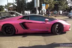 Hoàng thân Qatar cũng đưa 'bò cưng' Aventador đi du lịch Châu Âu
