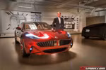 Xế sang giá rẻ Fisker Atlantic Concept đẹp lung linh với màu đỏ mận