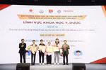 Giải thưởng KH&CN sinh viên năm 2022: 12 giải nhất, 44 giải nhì, 78 giải ba