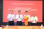 Trao quyết định Bí thư Đảng ủy Văn phòng PVN nhiệm kỳ 2020-2025