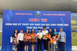 Dự án cánh tay robot cho người khuyết tật của HS Vĩnh Phúc đạt giải nhì thi KHKT