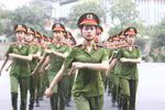 Năm nay, Học viện Cảnh sát nhân dân tuyển sinh 49 chỉ tiêu nữ