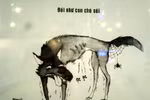 Hình ảnh gây sốc của bộ sách "Sát thủ đầu mưng mủ" đi trưng bày