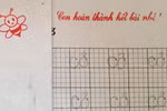 Cấm giáo viên nhận xét học sinh bằng con dấu