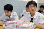 Tài liệu hướng dẫn thi quốc gia của NXB Giáo dục là...hàng ngoài