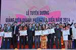 Tuyên dương 30 giảng viên là doanh nhân