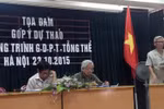 Thầy Văn Như Cương: Tiếc cho Bộ Giáo dục