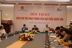Hội thảo Báo chí với hoạt động của Đại biểu Quốc hội