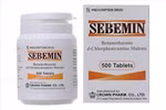 Sản xuất thuốc Sebemin kém chất lượng, Pharmix Corporation bị xử phạt
