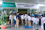 Học sinh Ban Mai trải nghiệm văn hóa doanh nghiệp Nhật Bản tại nhà máy Kokuyo