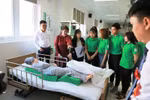 Trang bị phòng thực hành “chuẩn Nhật Bản” cho sinh viên ngành điều dưỡng